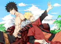 menma e naruto road to ninja